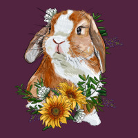 Bunny With Sunflowers Urban Hoodie | Teevron