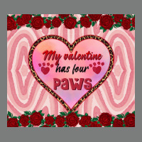 My Valentine Has Four Paws Premium Hoodie | Teevron