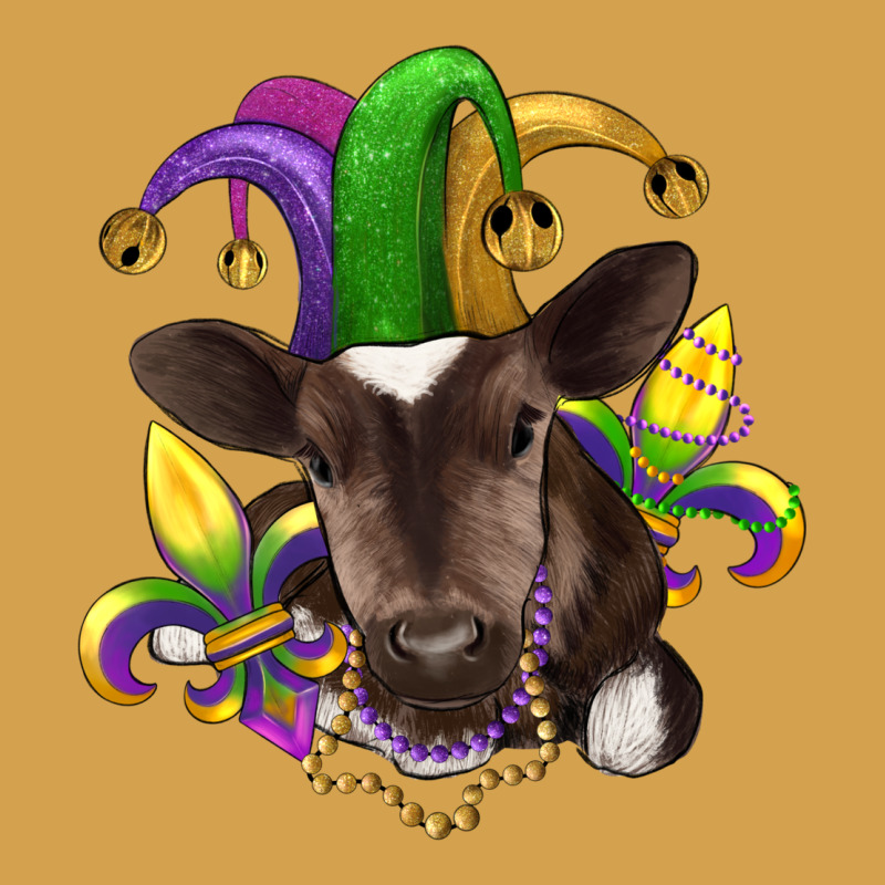 Mardi Gras Baby Cow Urban Hoodie by RanaPortraitStore | Teevron