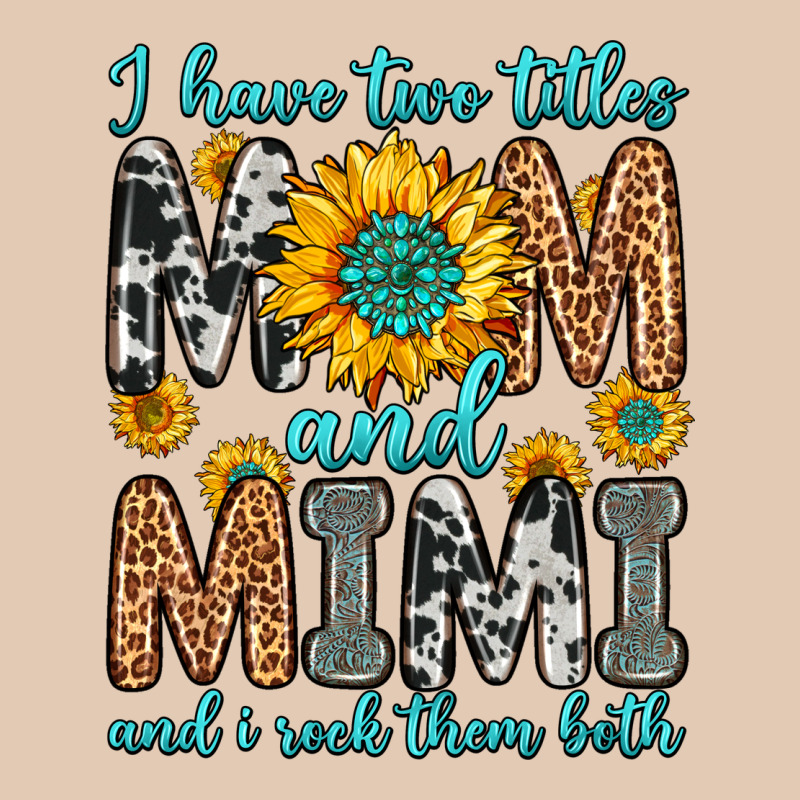 I Have Two Titles Mom And Mimi And I Rock Them Bot Urban Hoodie by Zillion Design Studio | Teevron