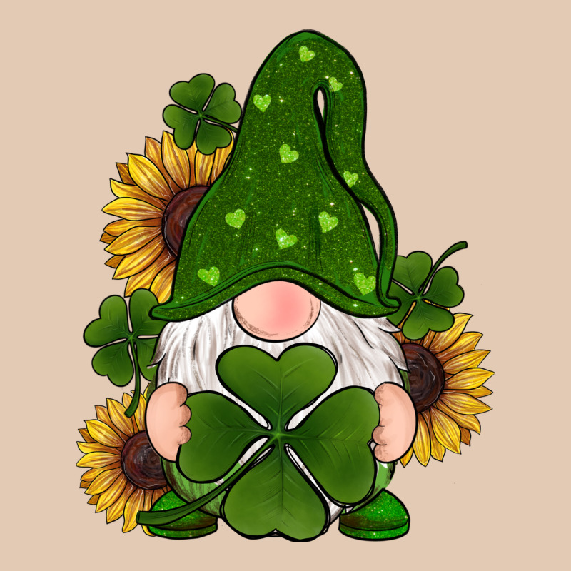 St Patricks Day Shamrock Gnomes  Sunflowers Urban Hoodie by RanaPortraitStore | Teevron