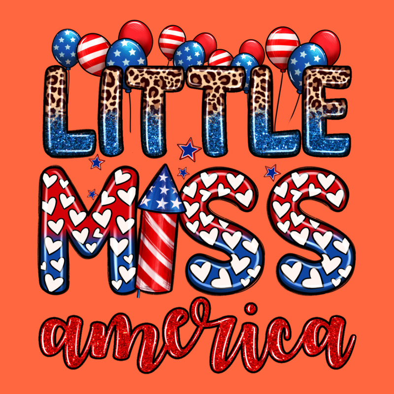 Little Miss America Premium Hoodie by Zillion Design Studio | Teevron