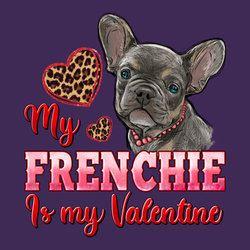 My Frenchie Is My Valentine Premium Hoodie by RanaPortraitStore | Teevron