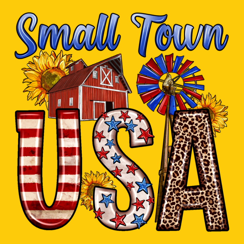 Small Town Usa Premium Hoodie by Zillion Design Studio | Teevron