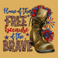 Home Of The Free Because Of The Brave Premium Hoodie | Teevron