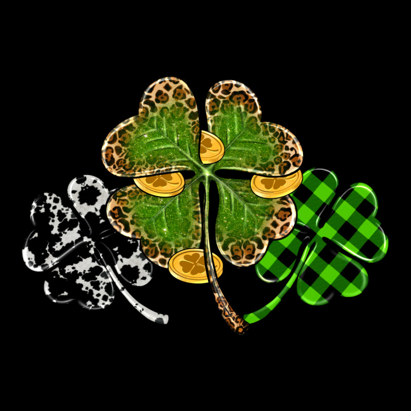 St Patricks Day Shamrock Gold Urban Hoodie by RanaPortraitStore | Teevron