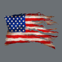 Tattered American Flag Premium Hoodie | Teevron
