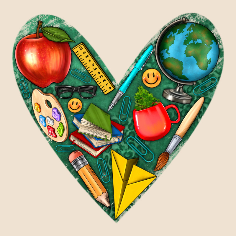 Teacher  Heart Urban Hoodie by texasbilliewilder | Teevron