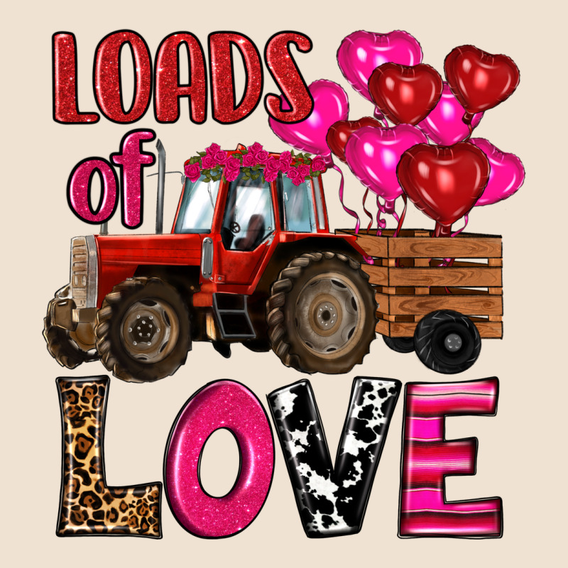 Valentine's Day Loads Of Love Tractor With Pin Heart Balloons Urban Hoodie by RanaPortraitStore | Teevron