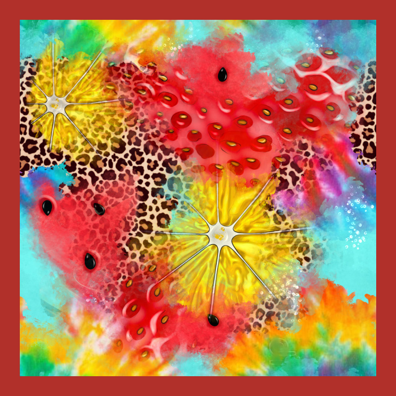 Fruits Leopard Seamless Pattern Premium Hoodie by Zillion Design Studio | Teevron