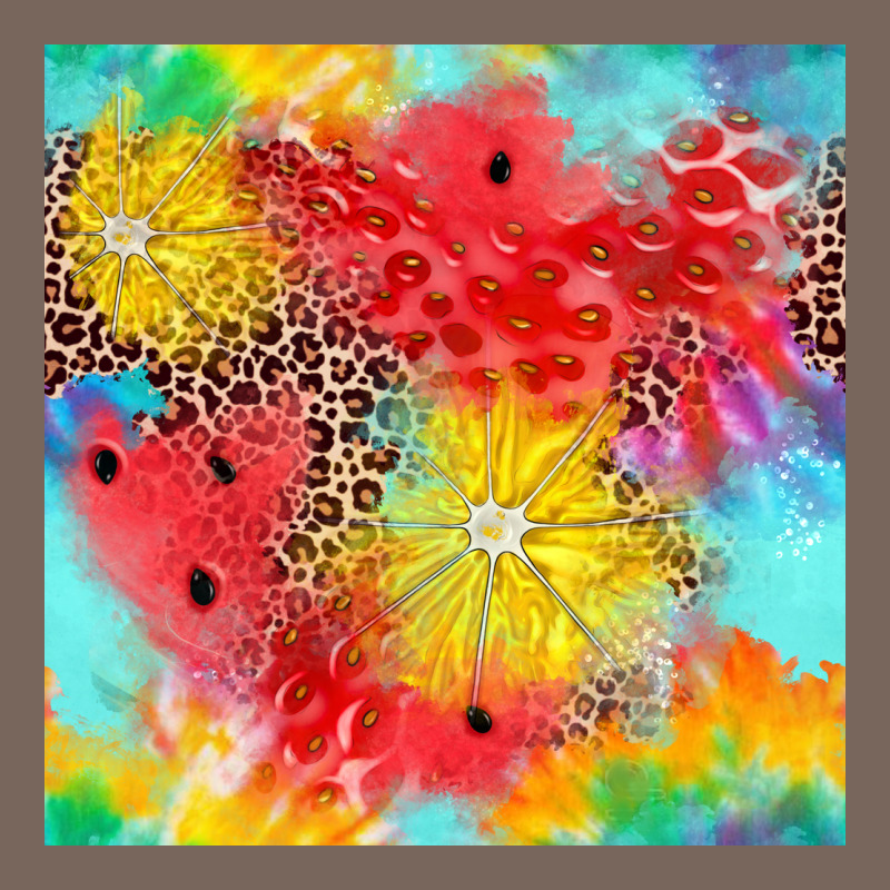 Fruits Leopard Seamless Pattern Premium Hoodie by Zillion Design Studio | Teevron