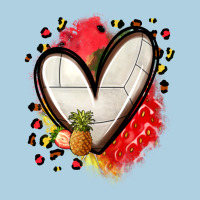 Fruits And Volleyball Heart Premium Hoodie | Teevron