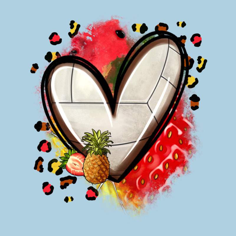 Fruits And Volleyball Heart Premium Hoodie by Zillion Design Studio | Teevron