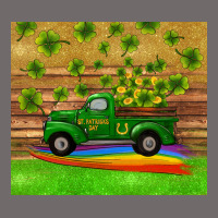 St Patricks Day Truck Shamrock With Rainbow Tumbler Urban Hoodie | Teevron
