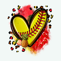 Fruits And Softball Heart Premium Hoodie | Teevron