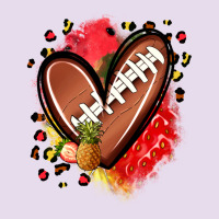 Fruits And Football Heart Premium Hoodie | Teevron