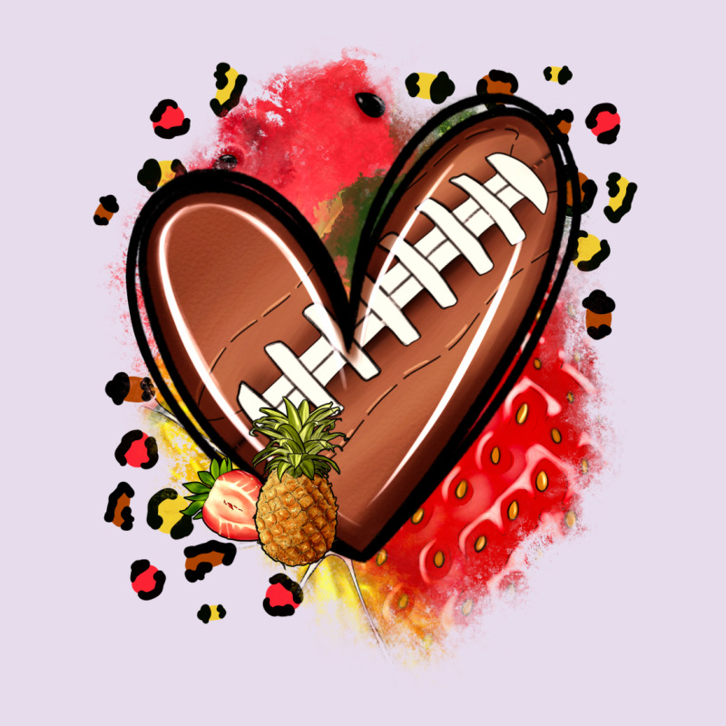 Fruits And Football Heart Premium Hoodie by Zillion Design Studio | Teevron