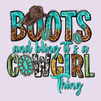 Boots And Bling Its A Cowgirl Thing Premium Hoodie | Teevron