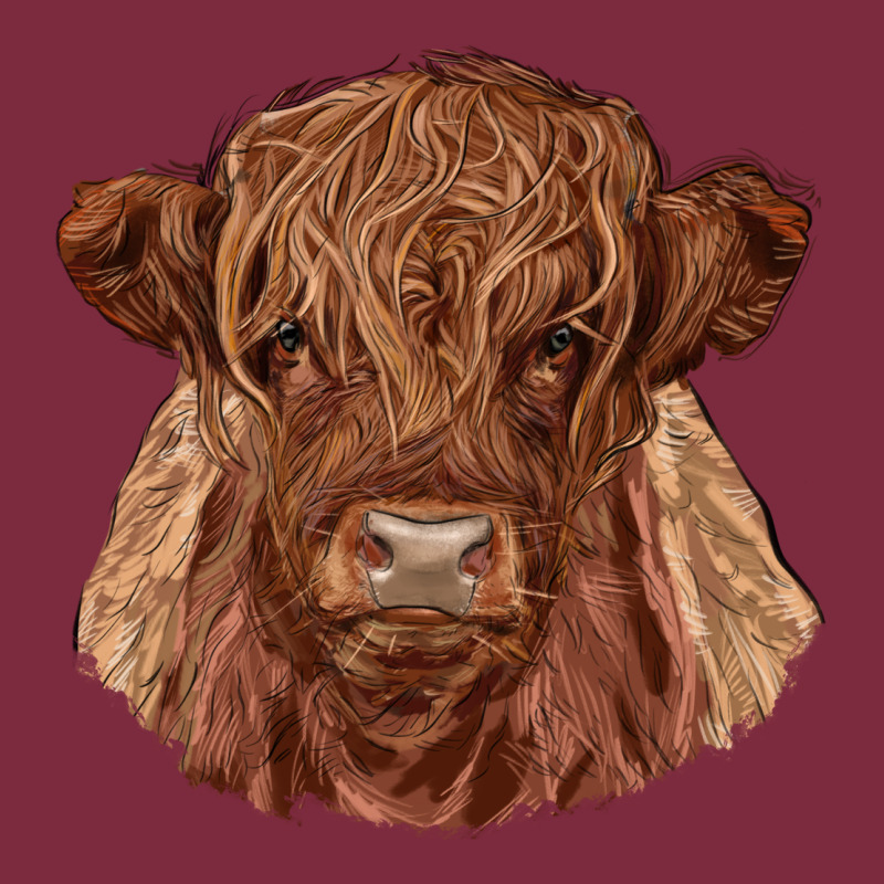 Highland Cow Premium Hoodie by RanaPortraitStore | Teevron