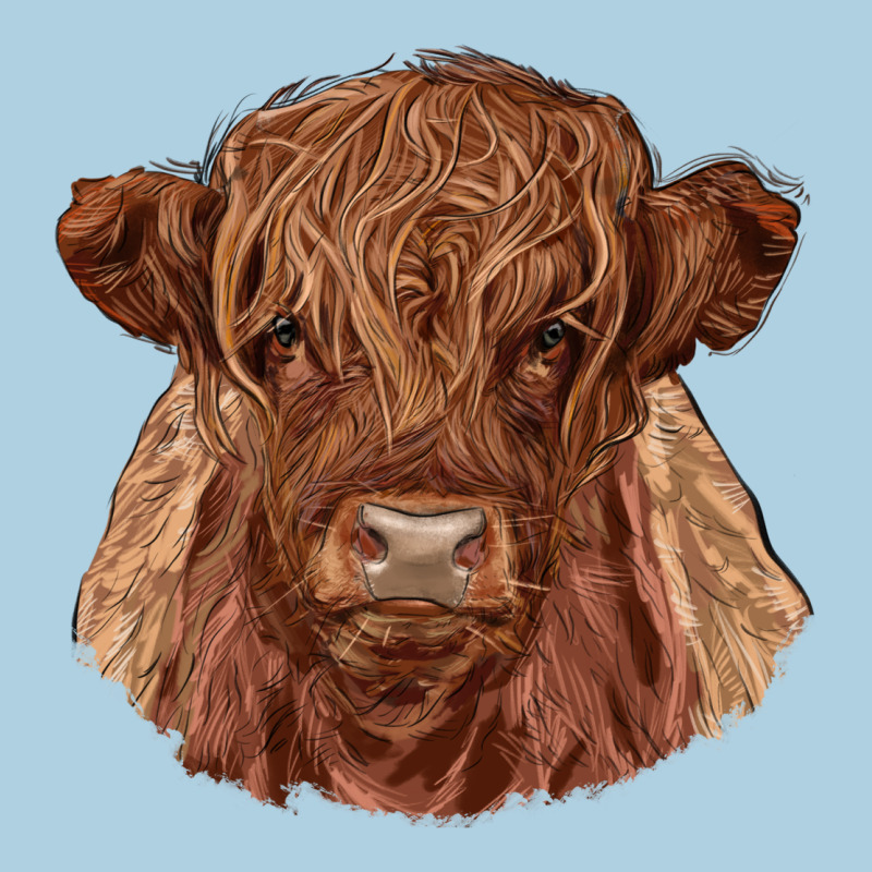 Highland Cow Premium Hoodie by RanaPortraitStore | Teevron
