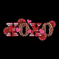 Valentine's Day Xoxo Sunflower Heart Urban Hoodie | Teevron