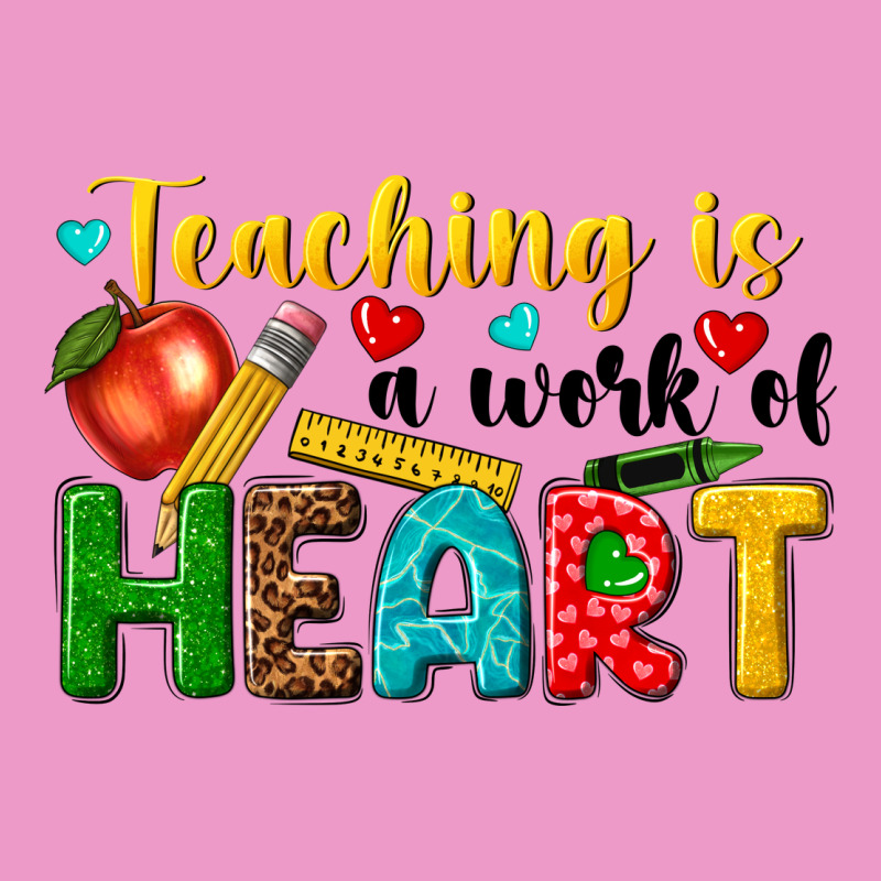 Teaching Is A Work Of Heart Tbw Urban Hoodie by texasbilliewilder | Teevron
