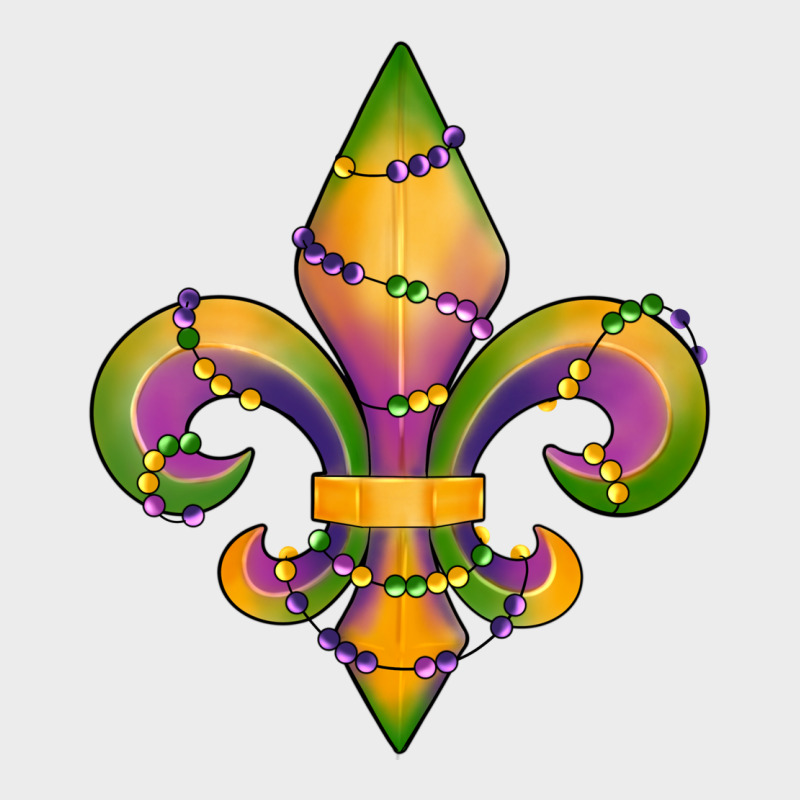 Mardi Gras Fleur De Lis Urban Hoodie by RanaPortraitStore | Teevron