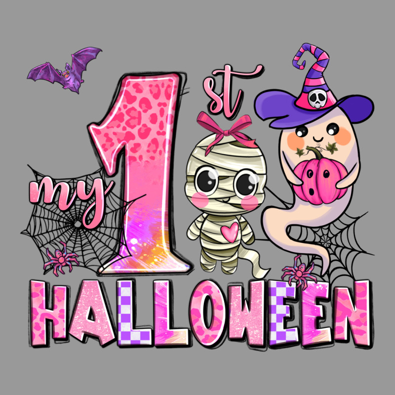 My First Pink Halloween Vintage Hoodie by AdoDesignShop | Teevron