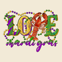 Love With Crawfish Mardi Gras Premium Hoodie | Teevron