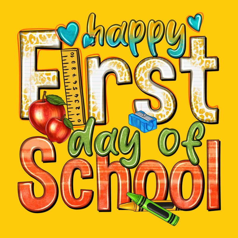 Happy First Day Of School Premium Hoodie by texasbilliewilder | Teevron