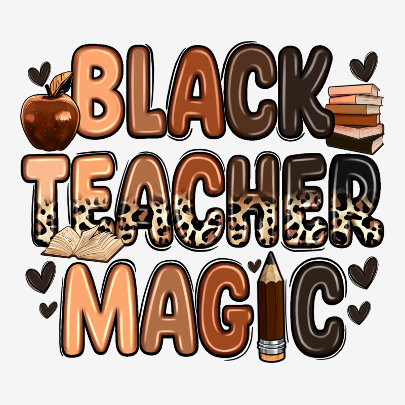 Black Teacher Magic Urban Hoodie by Zillion Design Studio | Teevron