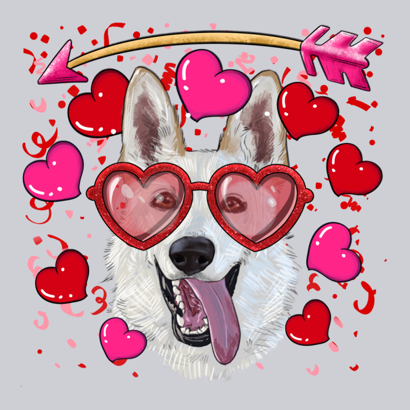 Valentine's Day  White Shepherd Urban Hoodie by RanaPortraitStore | Teevron