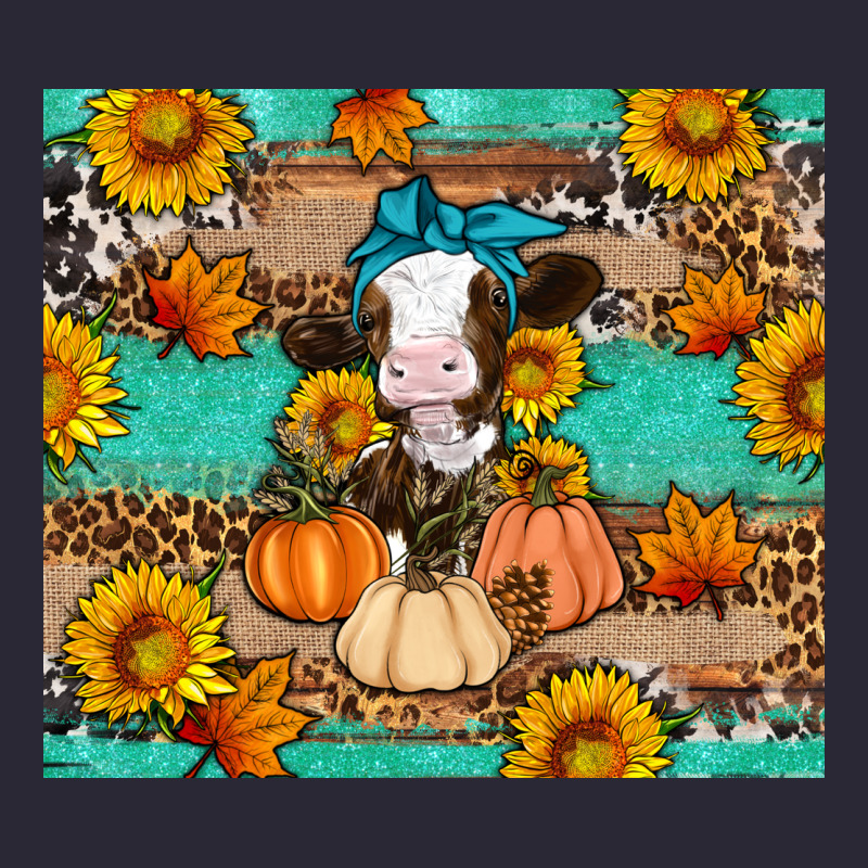Cow Fall Pumpkin Vintage Tee by Artiststas | Teevron