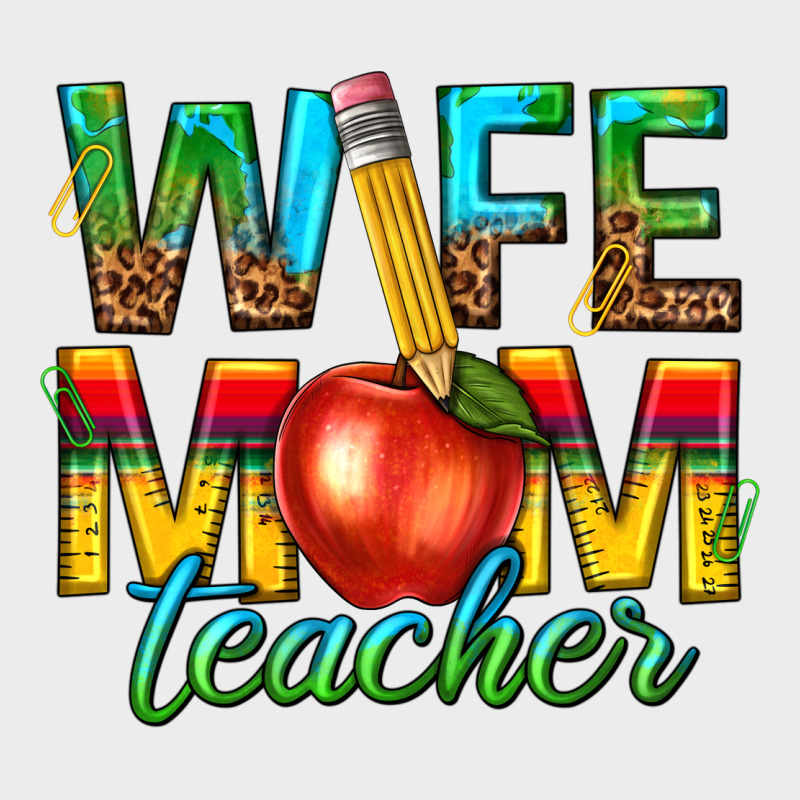 Wife Mom Teacher Urban Hoodie by texasbilliewilder | Teevron