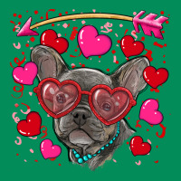 Valentine's Day French Bulldog Puppy Urban Hoodie | Teevron