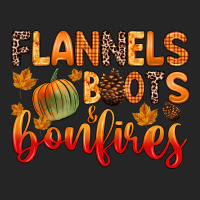 Flannels Boots And Bonfires Premium Hoodie | Teevron