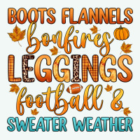 Boots Flannels Bonfires Leggins Football Premium Hoodie | Teevron