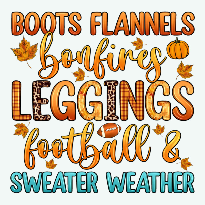 Boots Flannels Bonfires Leggins Football Premium Hoodie by Zillion Design Studio | Teevron