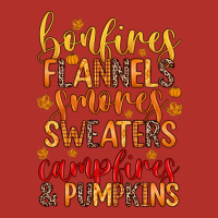Bonfires Flannels S'mores Campfires And Pumpkins Premium Hoodie | Teevron