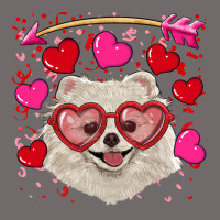 Valentine's Day White Pomeranian Urban Hoodie | Teevron