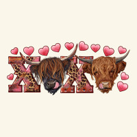 Xoxo Highland Cows Premium Hoodie | Teevron
