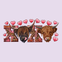 Xoxo Highland Cows Premium Hoodie | Teevron