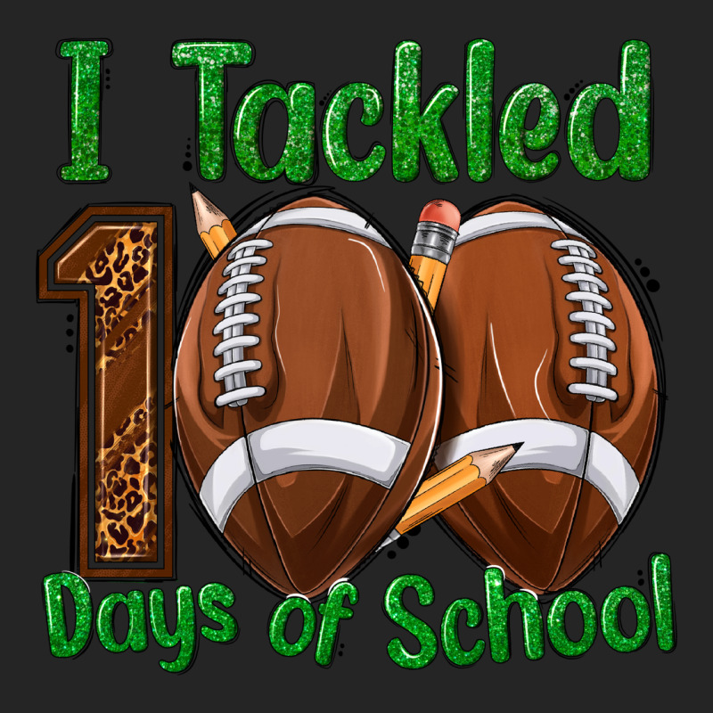 I Tackled 100 Days Of School Football Premium Hoodie by texasbilliewilder | Teevron