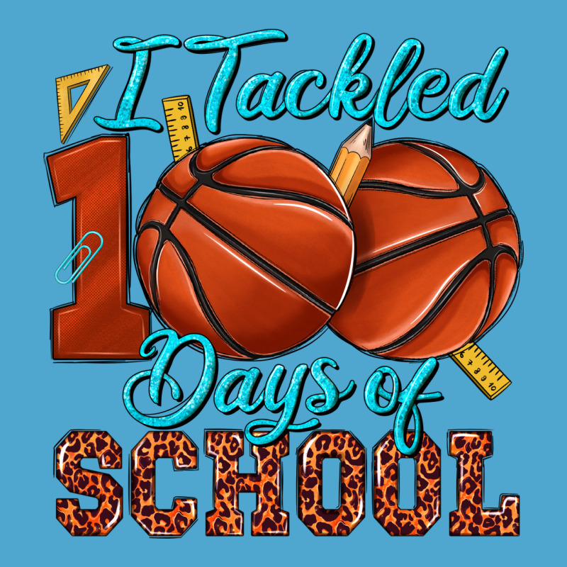 I Tackled 100days Of School Basketball Premium Hoodie by texasbilliewilder | Teevron