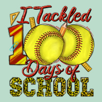I Tackled 100days Of School Softball Premium Hoodie | Teevron
