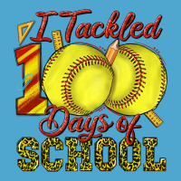 I Tackled 100days Of School Softball Premium Hoodie | Teevron