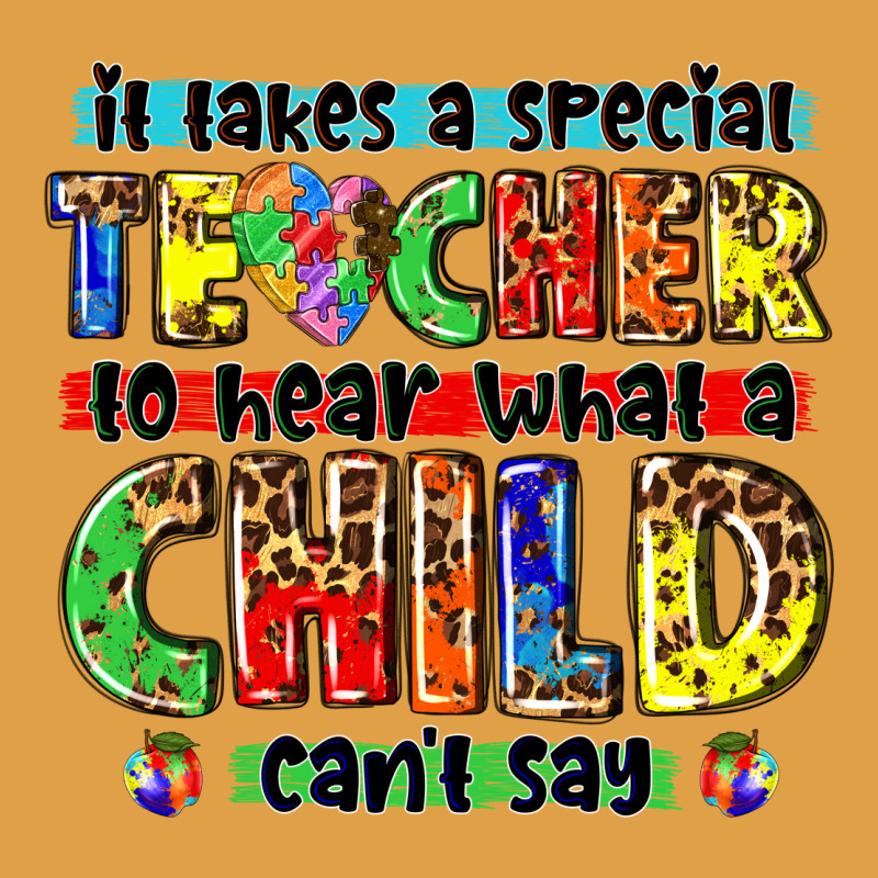 It Takes A Special Teacher To Hear What A Child Cant Say Tbw Premium Hoodie by texasbilliewilder | Teevron