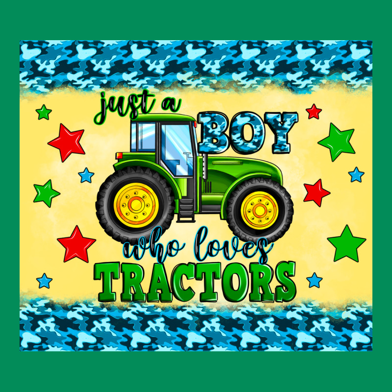 Just A Boy Who Loves Tractors Urban Hoodie by Zillion Design Studio | Teevron