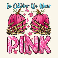 In October We Wear Pink Premium Hoodie | Teevron