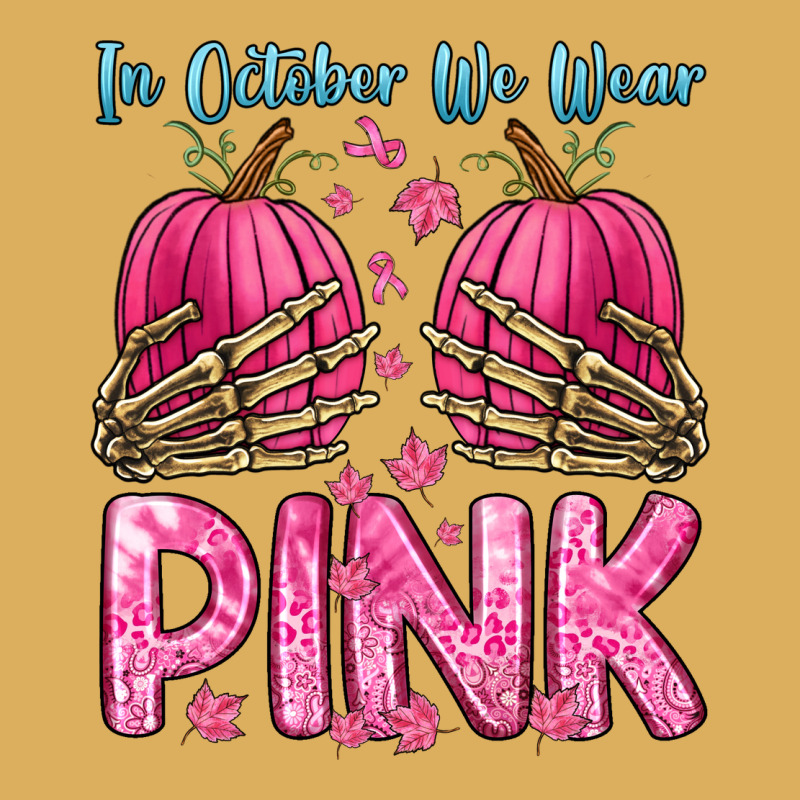 In October We Wear Pink Premium Hoodie by Zillion Design Studio | Teevron